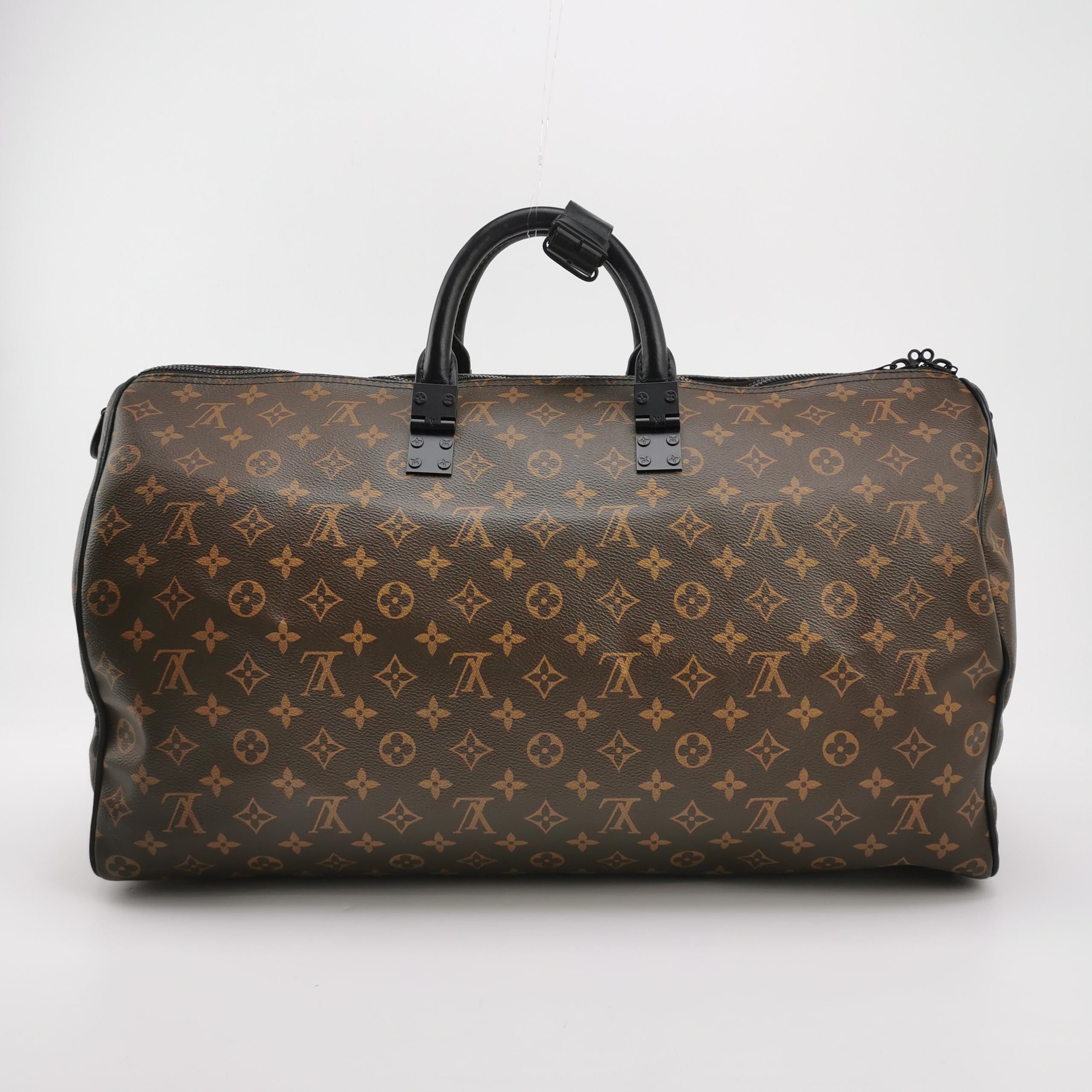 Sac Keepall Virgil Abloh monogram chain Louis Vuitton
