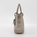 Sac Lady Dior en toile doré Dior