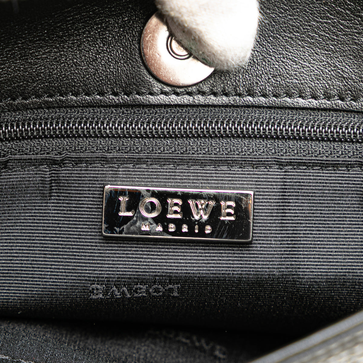Sac Loewe Anagram Cuir Cabas – photo 5
