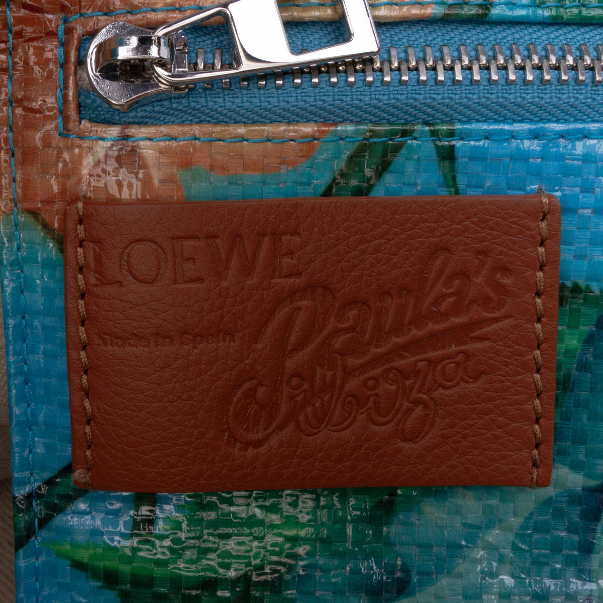 Sac Loewe Paulas Ibiza Imprimé Coated Toile Fold Cabas – photo 5