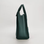 Sac Luggage Phantom Nano en cuir vert Celine