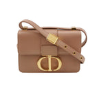 Sac Montaigne 30 Dior en cuir beige Dior