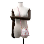 Sac Nano Noé Vintage en cuir blanc monogram rose Louis Vuitton