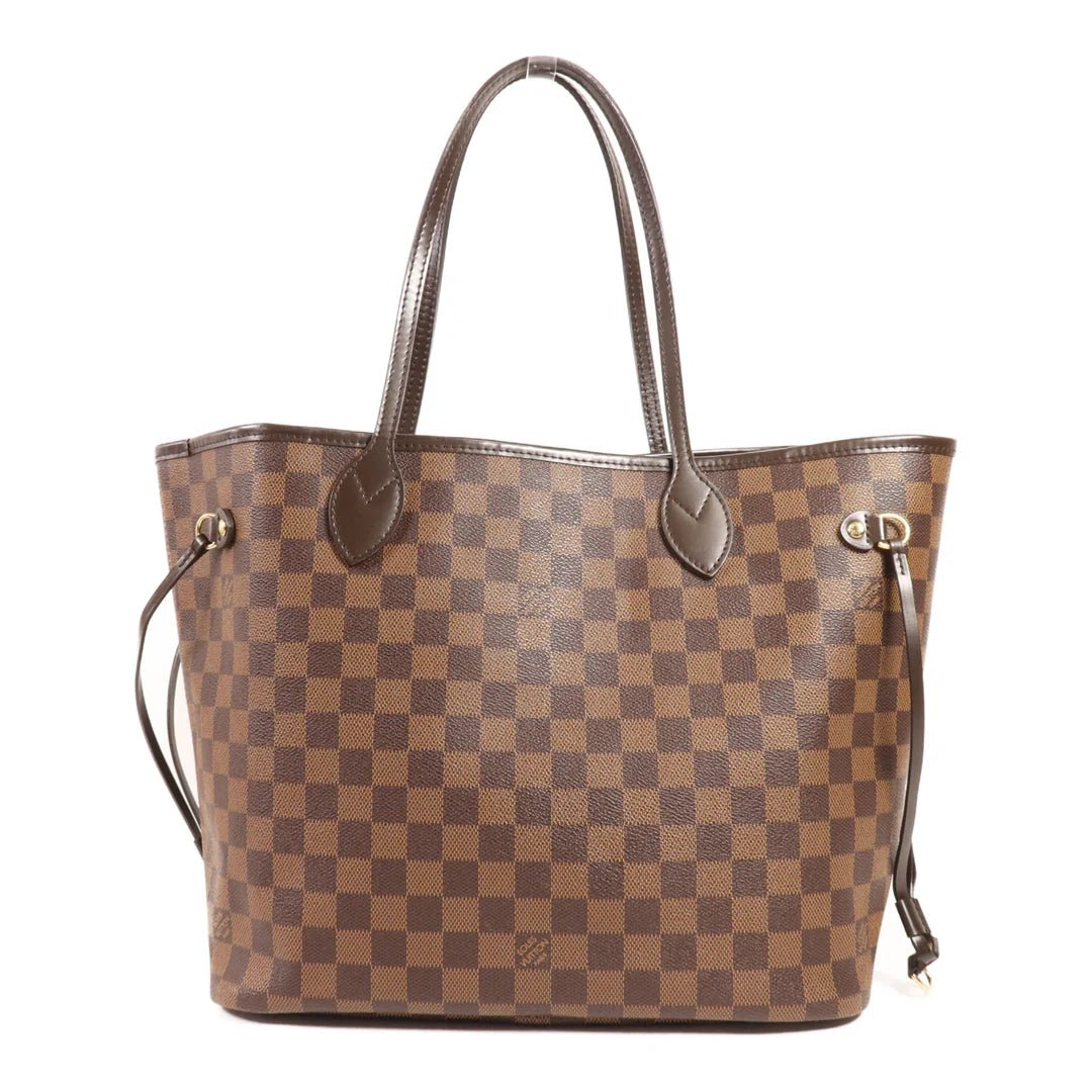 Sac Neverfull MM Vintage en toile damier ébène Louis Vuitton