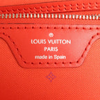 Sac Neverfull MM Vintage en toile monogramme rose rouge Louis Vuitton