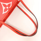 Sac Neverfull MM Vintage en toile monogramme rose rouge Louis Vuitton