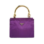 Sac Nylon en toile violète Secondement