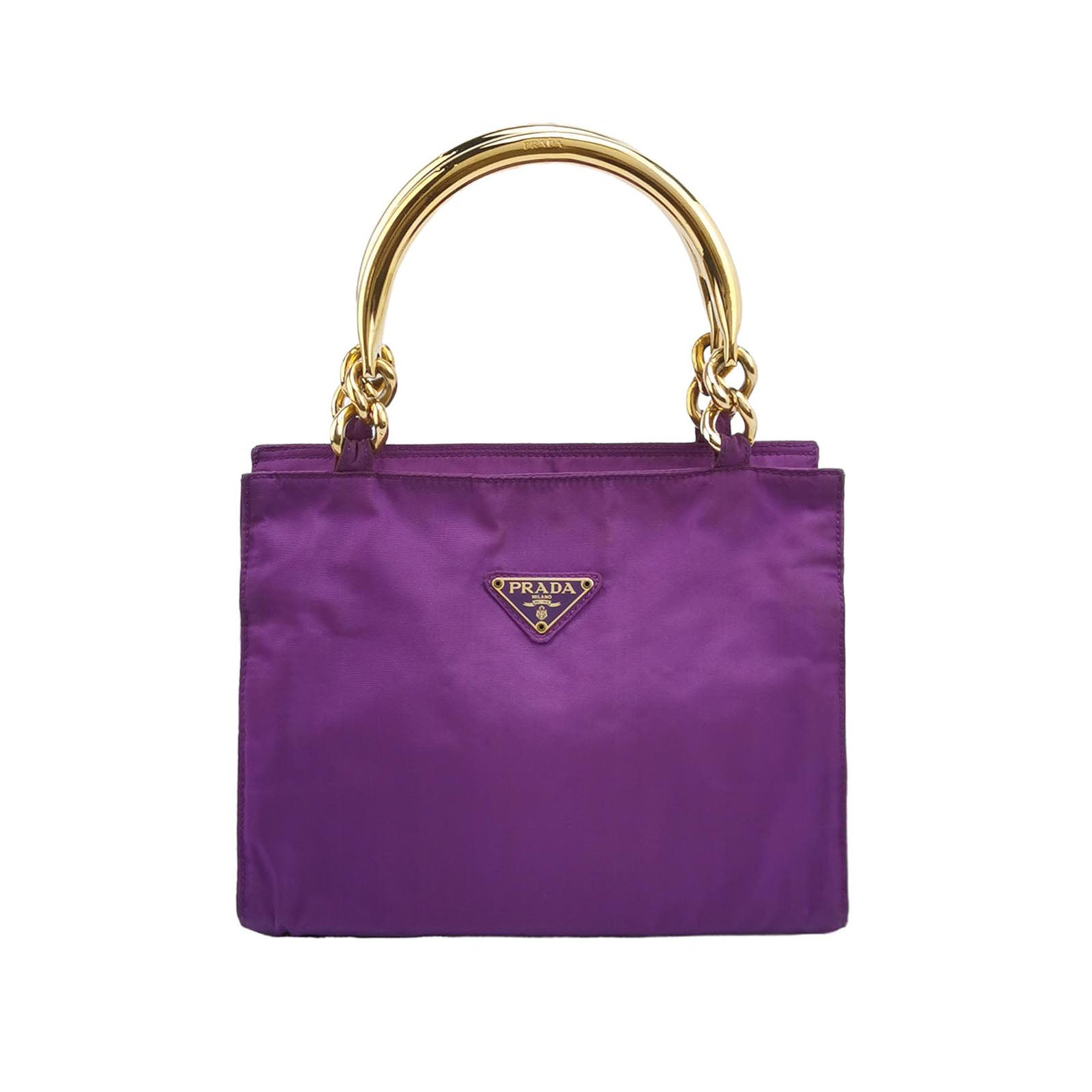 Sac Nylon en toile violète Secondement