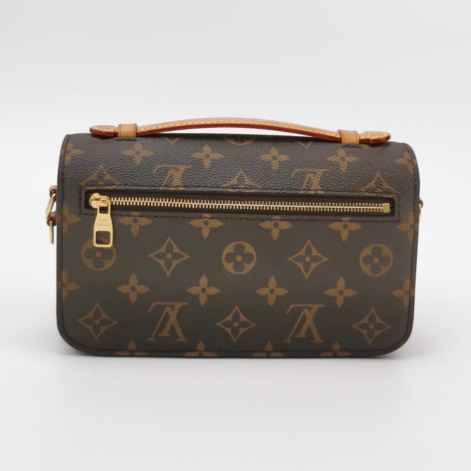 Sac pochette Métis East West vintage en toile monogram marron Louis Vuitton