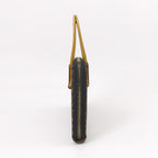 Sac Porte Monnaie Zebra en toile marron Fendi