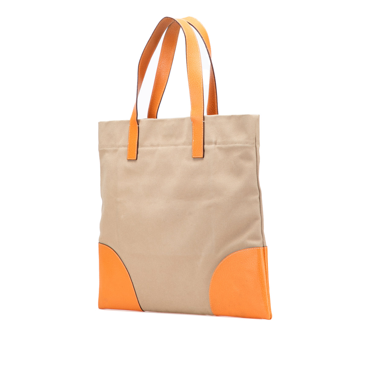 Sac Prada Cinghiale Trimmed Canapa Cabas – photo 2