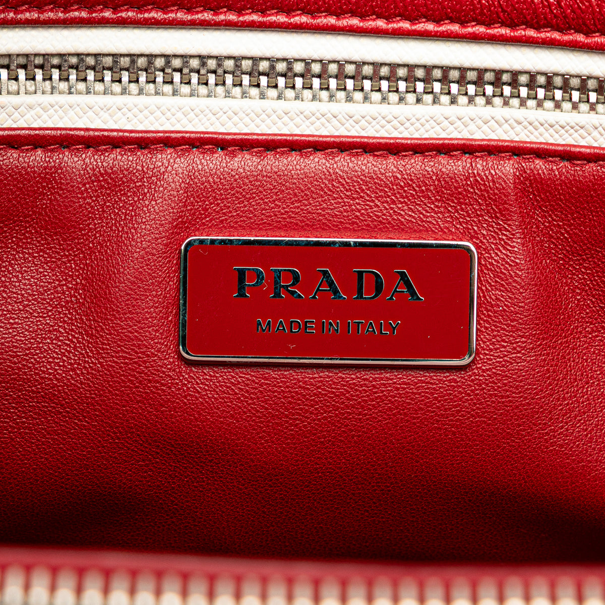 Sac Prada Small Bicolore Saffiano Lux Galleria Double Zip Sac à main – photo 5
