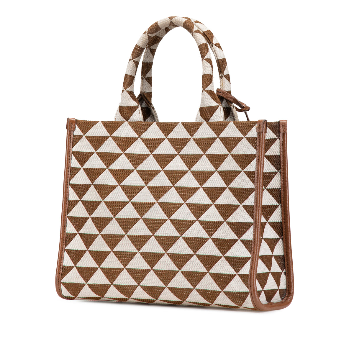 Sac Prada Small Canvas Symbole Triangolo Sac à main – photo 2