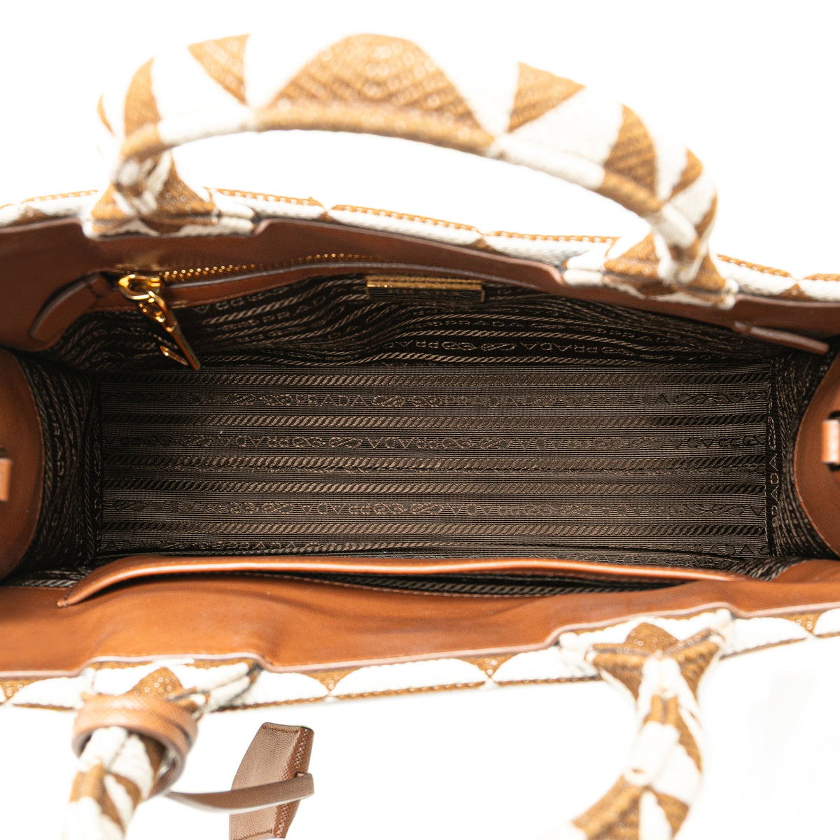 Sac Prada Small Canvas Symbole Triangolo Sac à main – photo 4