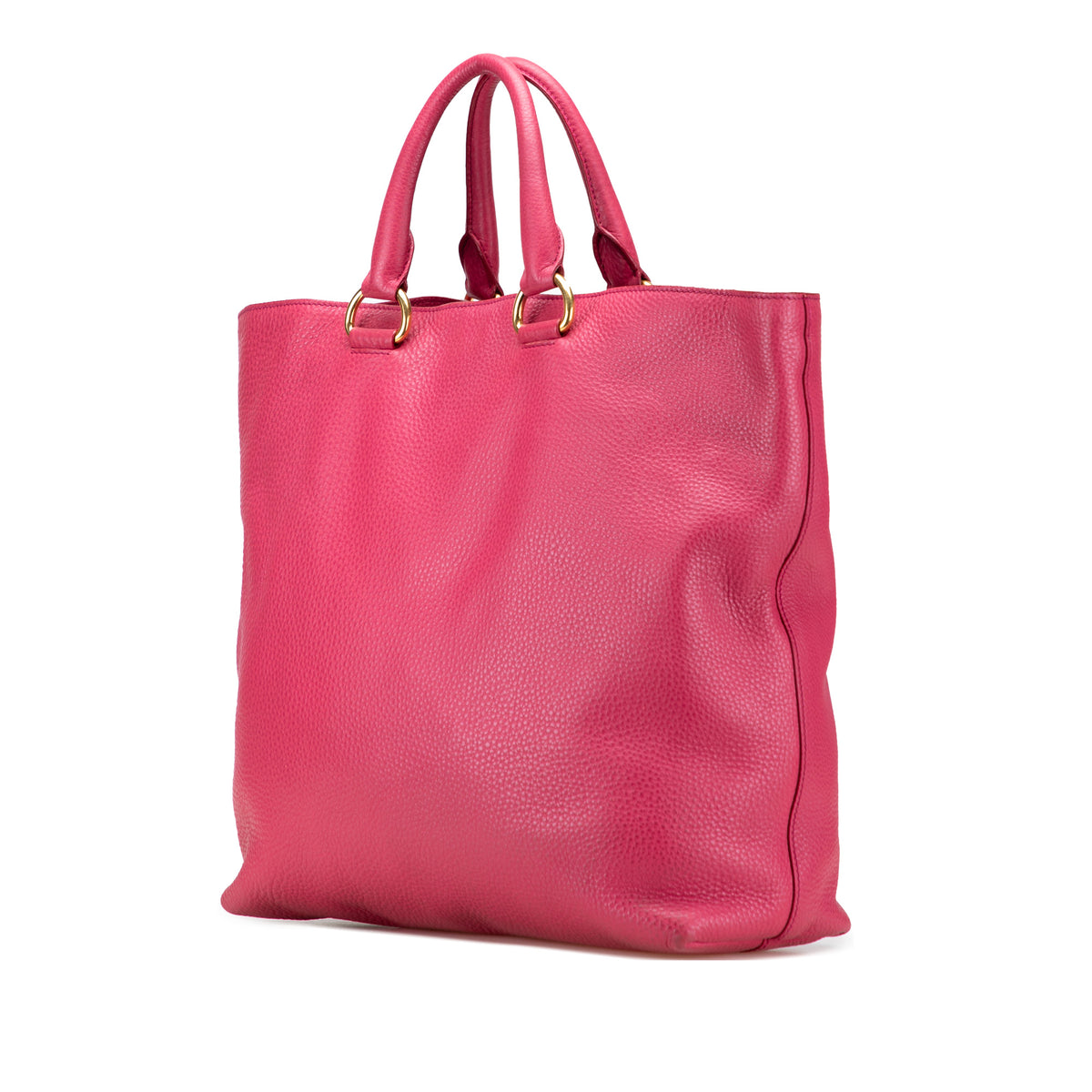 Sac Prada Vitello Daino Open Convertible Cabas – photo 2