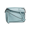 Sac Puzzle en cuir bleu Loewe
