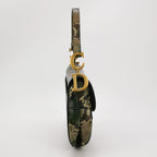 Sac Saddle Python vintage Dior