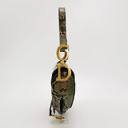 Sac Saddle Python vintage Dior