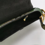Sac Saddle Python vintage Dior