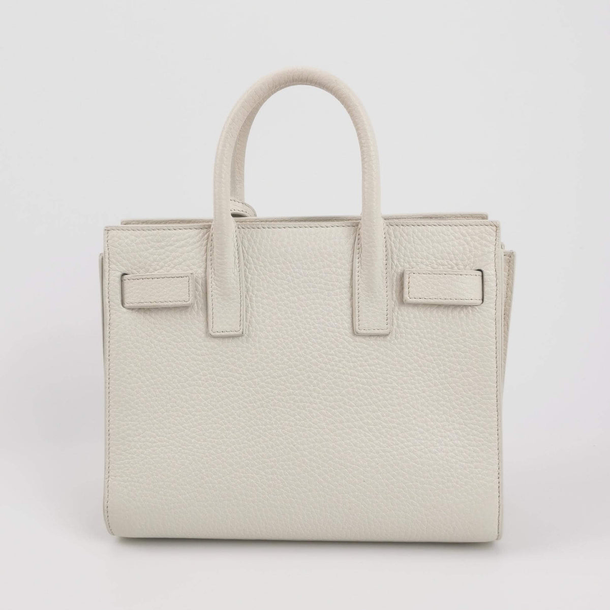 Sac de Jour Nano en cuir blanc