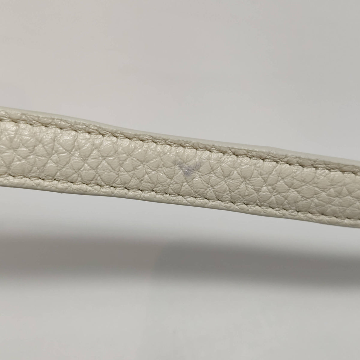 Sac de Jour Nano en cuir blanc