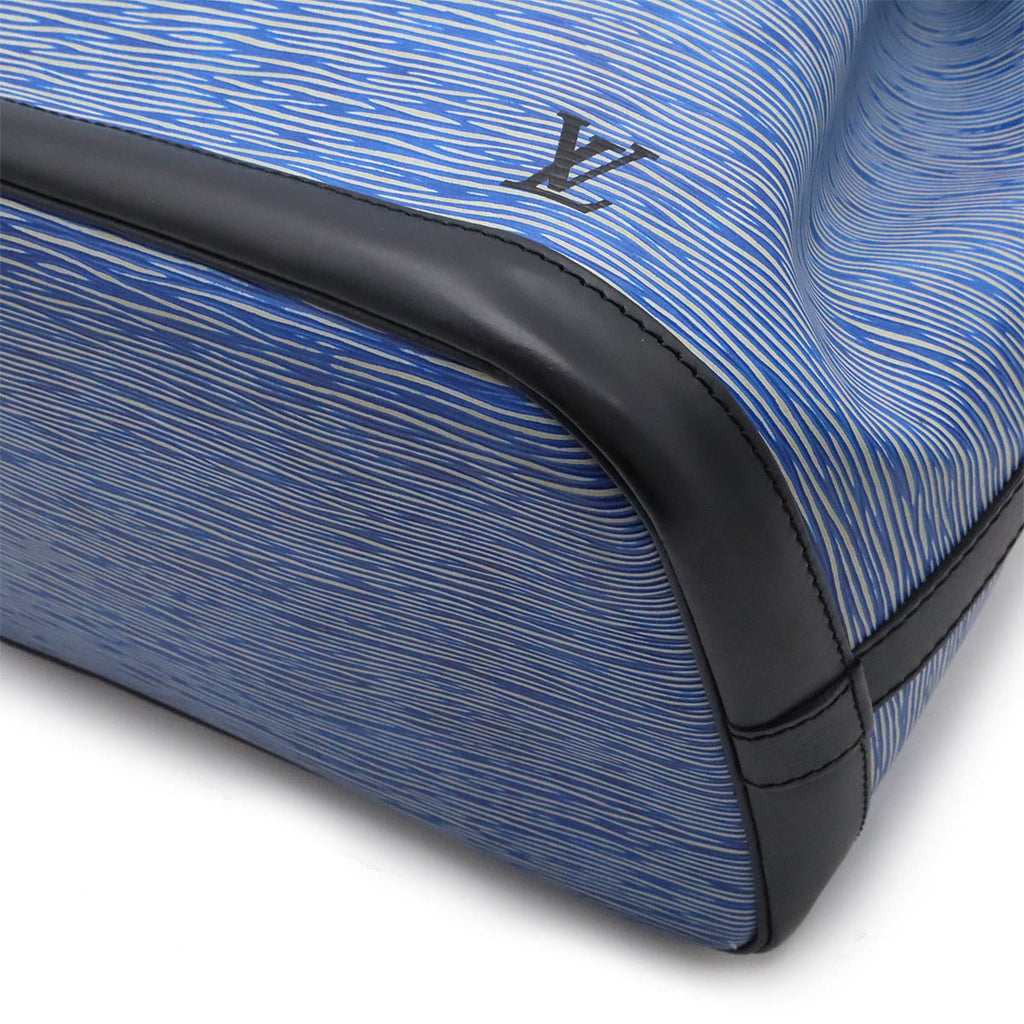 Sac Seau Petit Noé Vintage en cuir épi bleu Louis Vuitton