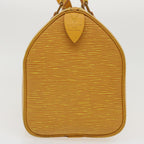 Sac Speedy 25 Vintage en cuir épi jaune Louis Vuitton