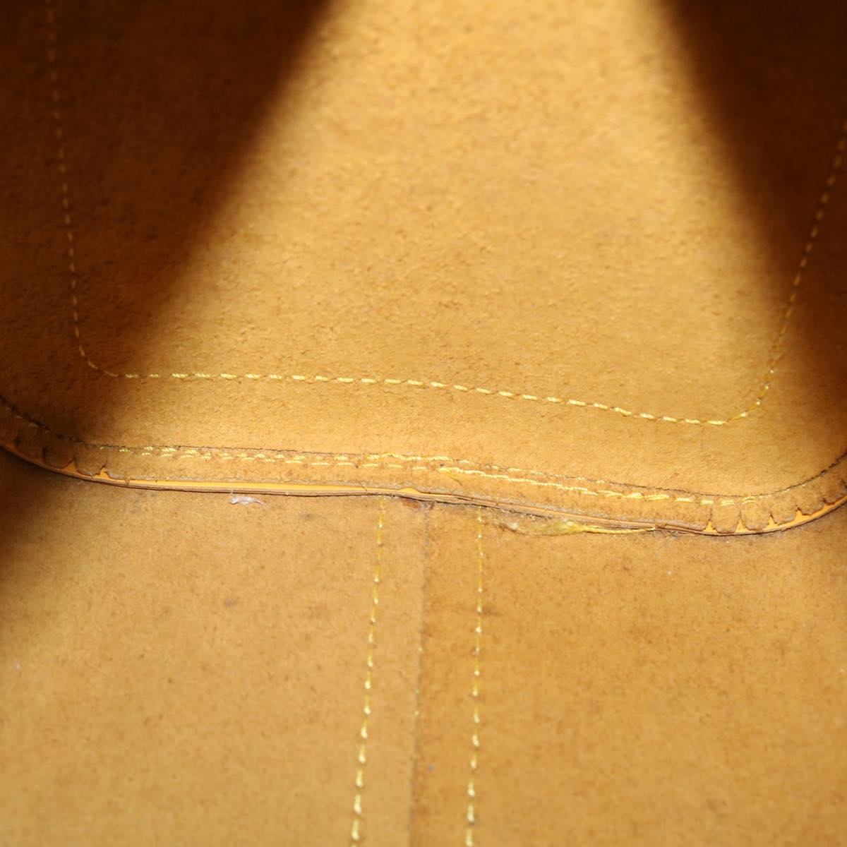 Sac Speedy 25 Vintage en cuir épi jaune Louis Vuitton