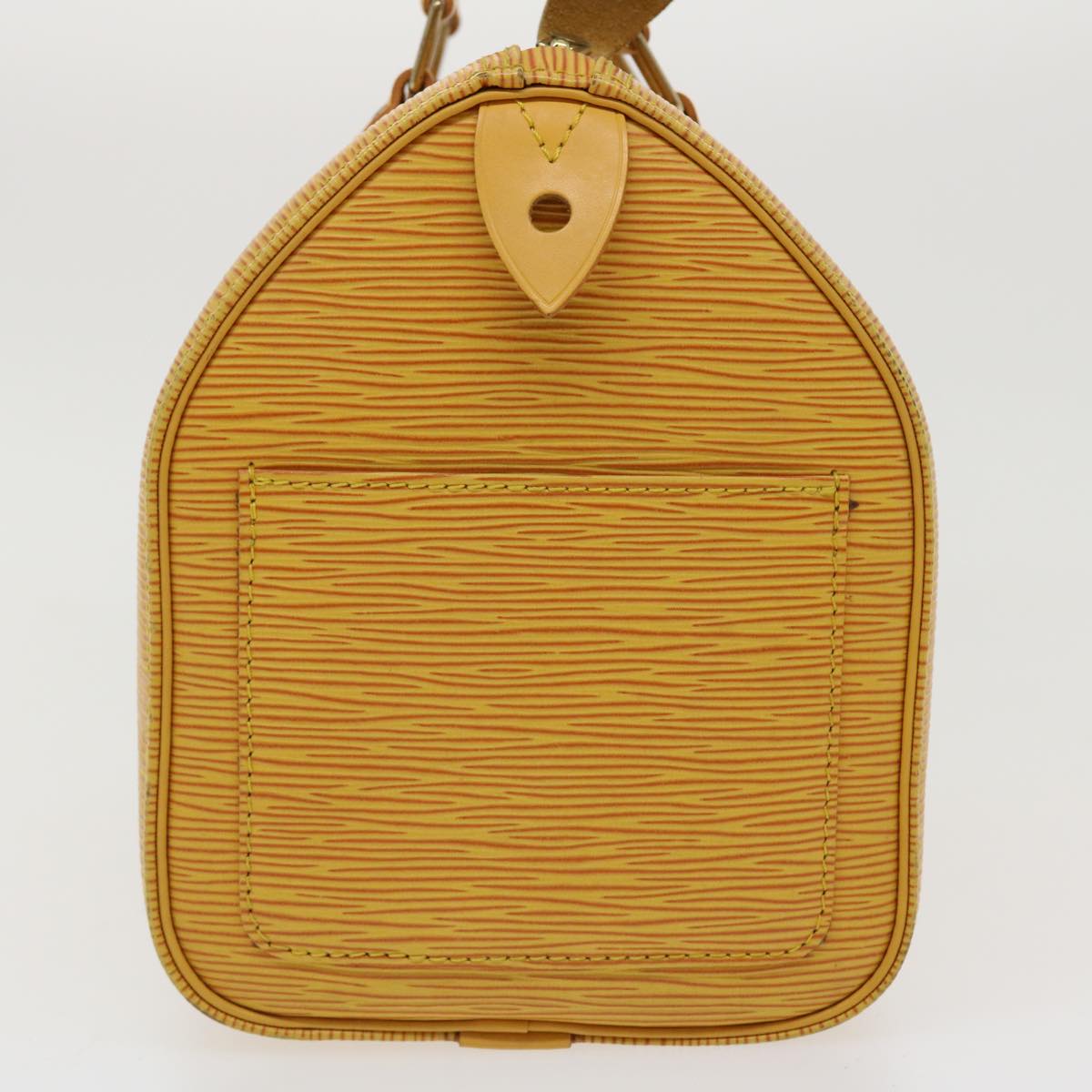 Sac Speedy 25 Vintage en cuir épi jaune Louis Vuitton