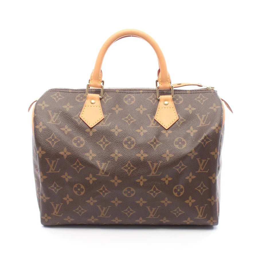 Sac Speedy 30 Vintage en toile monogram marron Louis Vuitton