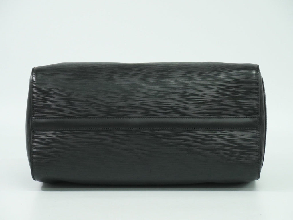 Sac Speedy 35 Vintage en cuir épi noir Louis Vuitton