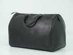 Sac Speedy 35 Vintage en cuir épi noir Louis Vuitton