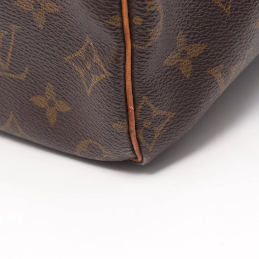 Sac Speedy 40 Vintage en toile monogram marron Louis Vuitton