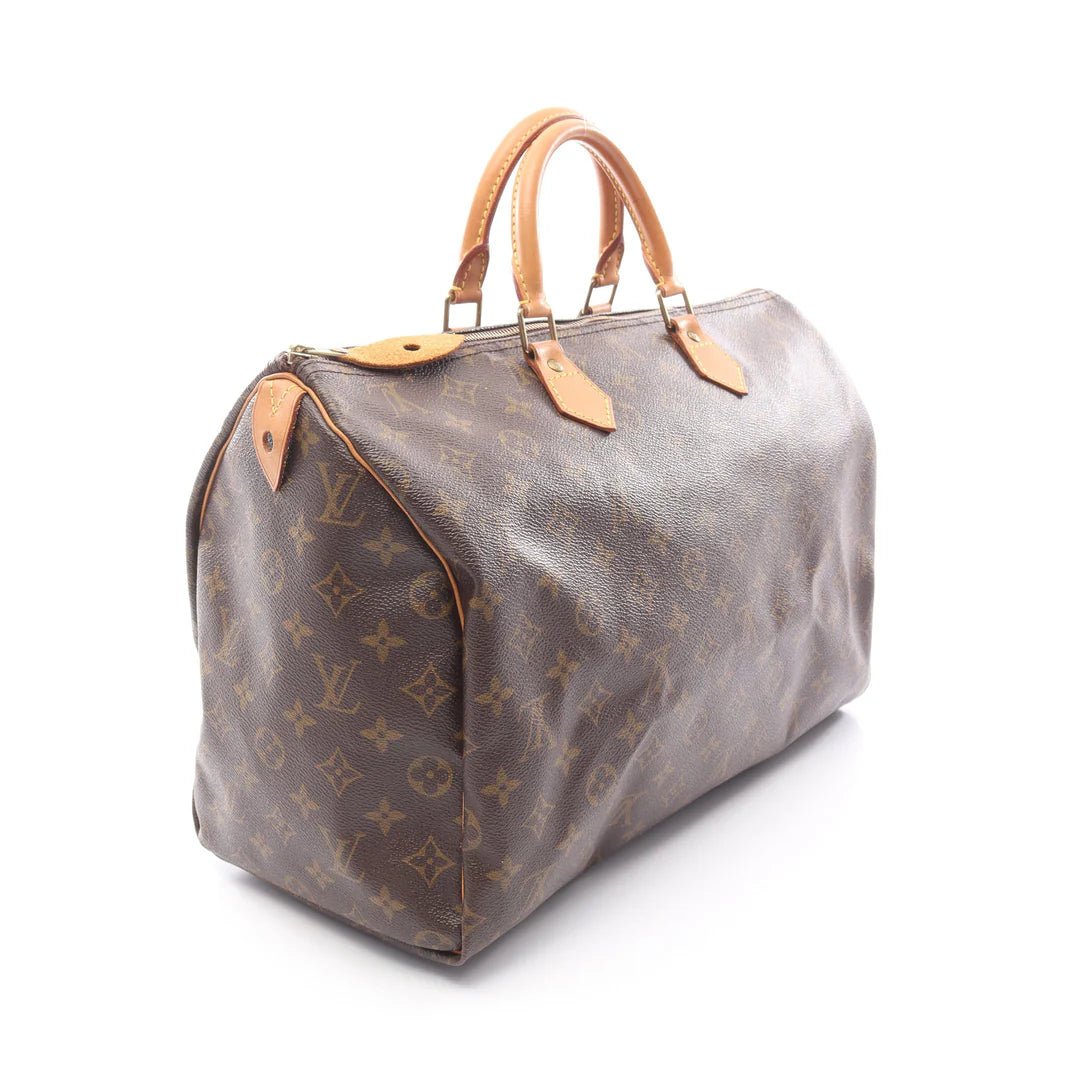 Sac Speedy 40 Vintage en toile monogram marron Louis Vuitton