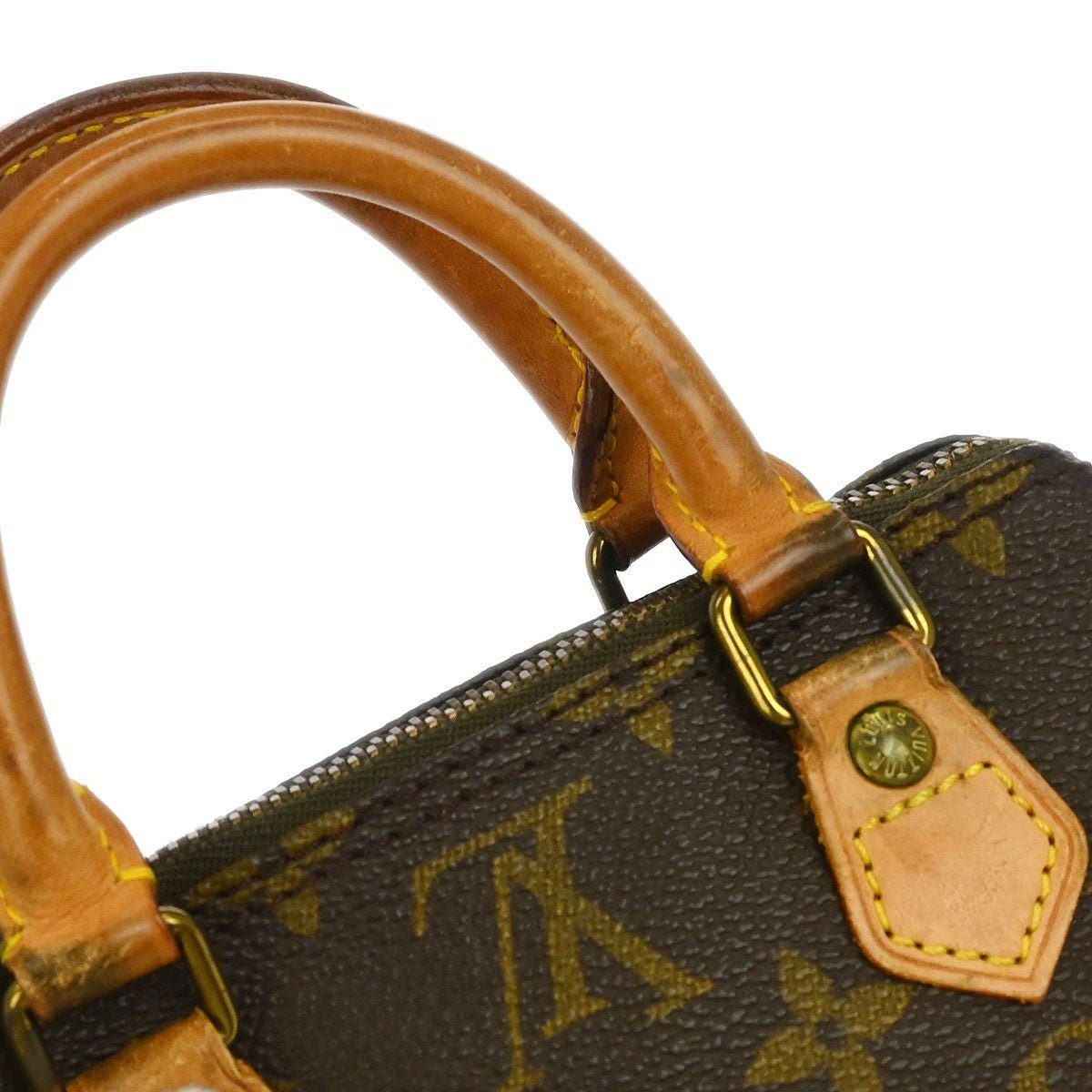 Sac Speedy Mini HL Vintage en toile monogram Louis Vuitton