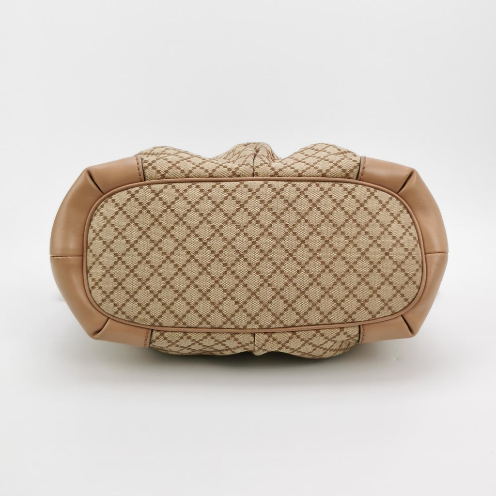 Sac Sukey vintage en toile beige Gucci