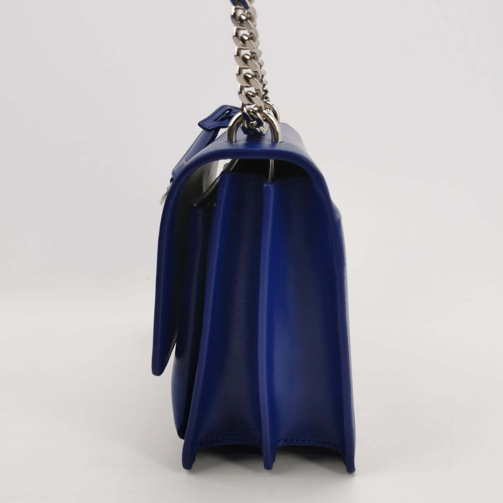 Sac Sunset en cuir bleu Secondement