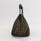 Sac Zucca en toile monogram marron Fendi
